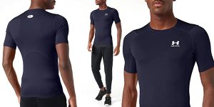 Camiseta de compresión Under Armour UA HG Armour Comp para hombre en Amazon