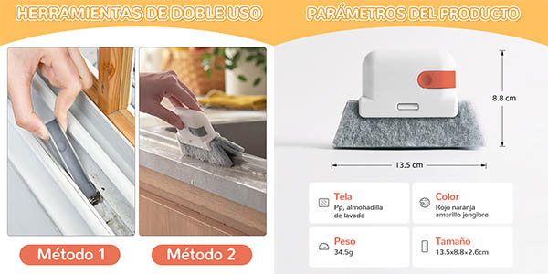 Cepillo de limpieza para ranuras