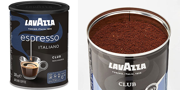 Café molido Lavazza, Crema e Gusto, 8.80 onzas (paquete de 8)