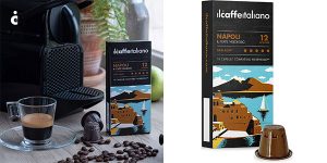 Chollo Pack de 100 cápsulas Il Caffè Italiano Napoli compatible con Nespresso