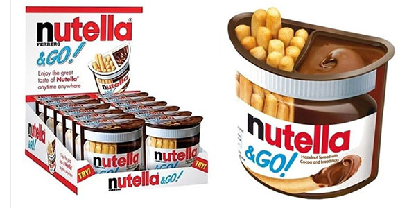 Chollo Pack x12 Kinder Nutella & Go