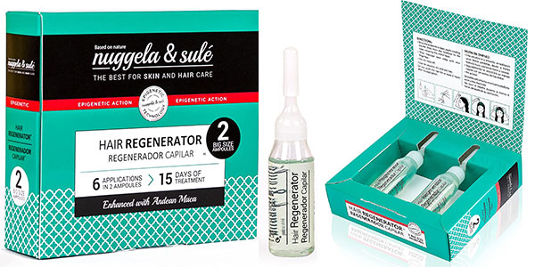 Chollo Pack de 2 ampollas regeneradoras Nuggela & SulÃ© de 10 ml para el cabello