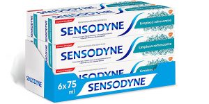 Chollo Pack x6 Dentífrico Sensodyne Limpieza Refrescante de 75 ml