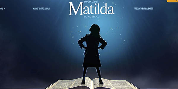 Musical Matilda entradas promoción