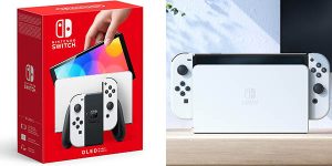Nintendo Switch OLED blanca