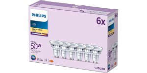 Pack x6 Bombillas LED Philips GU10