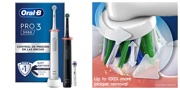 Pack x2 Cepillo de dientes Oral-B PRO 3 3900