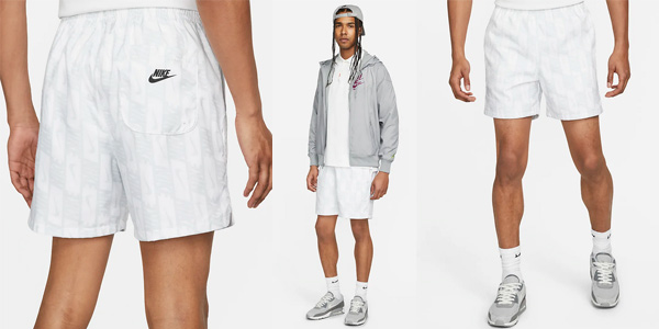 Pantalón corto Nike Sportswear Flow de tejido Woven Repeat para hombre baratos en Nike Store