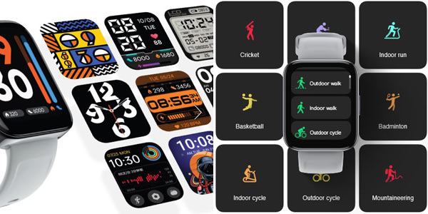 Smartwatch Realme Watch 3 con 110 modos deportivos chollo en Amazon