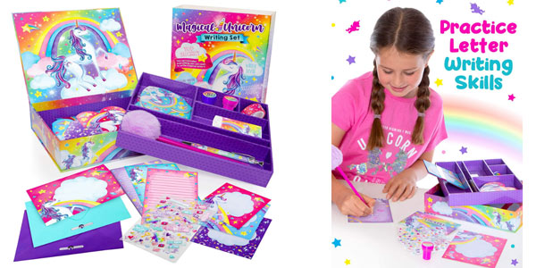 Set papelería infantil Unicornio barato