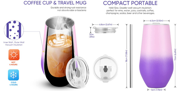 Taza de café portátil Bobicon de 500 ml en Amazon