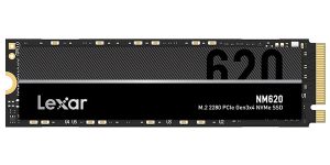 Unidad SSD Lexar NM620 SSD 512GB, M.2 2280 PCIe Gen3x4 NVMe barata en Amazon