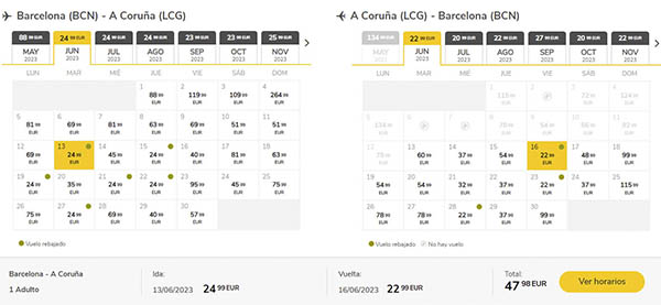 Vueling ofertas vuelos verano España