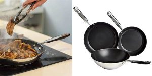 Amazon Basics kit sartenes inducción chollo