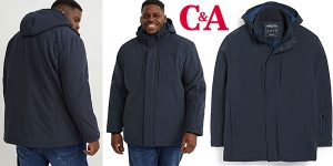 Chollo Parka elástica C&A para hombre en tallas grandes