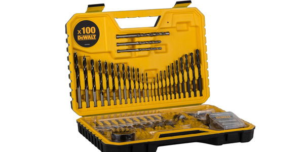 Set x100 Piezas DeWalt DT71563-QZ de taladrar barato en Amazon