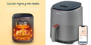 Freidora de aire caliente Cosori CAF-401S-Lite con App y recetas barata en Amazon