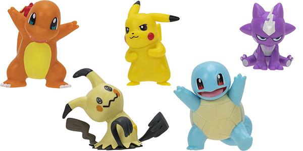 Multipack Bizak de 6 figuras Pokémon barato