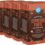 Pack x4 Café molido Amazon Happy Belly Espresso Forte de 250 gramos