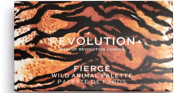 Paleta de sombras de ojos Feroz Revolution Beauty Wild Animal barata en Amazon