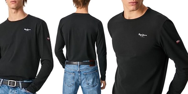 Camiseta Pepe Jeans Original Basic L/S para hombre