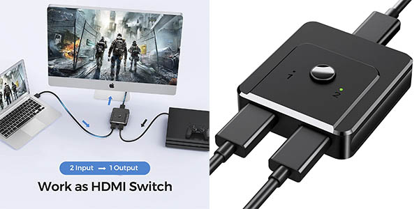 HDMI switch barato conmutador chollo