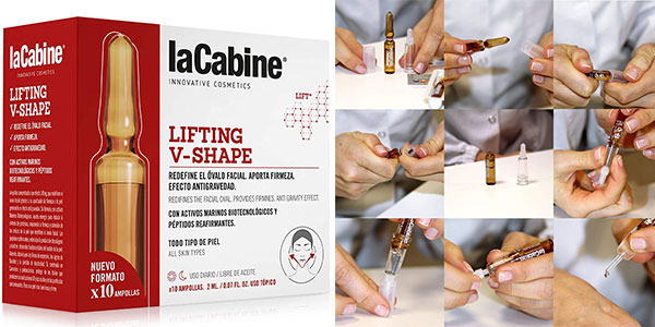 Chollo Tratamiento facial reafirmante de 10 ampollas laCabine Lifting V-Shape