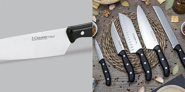 3 Claveles Domvs cuchillo cocina barato