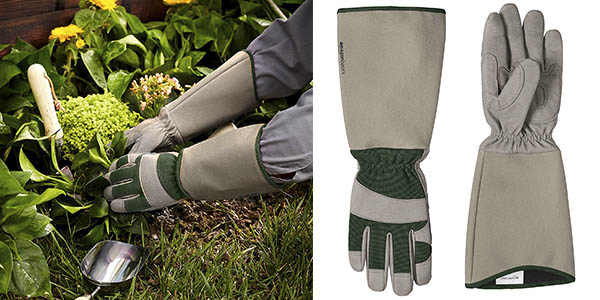 Amazon Basics guantes jardinería baratos