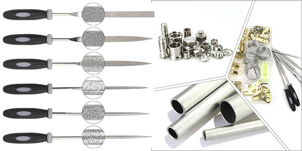Amazon Basics limas diamante baratas