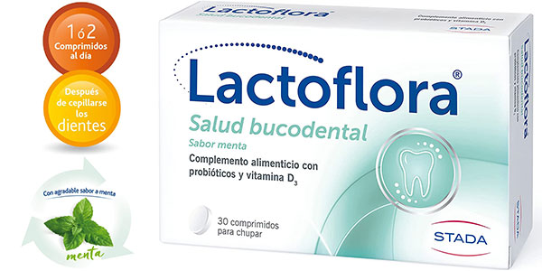 Chollo Lactoflora Salud Bucodental de 30 comprimidos