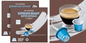 Chollo Pack de 100 cápsulas de café descafeinado Our Essentials by Amazon