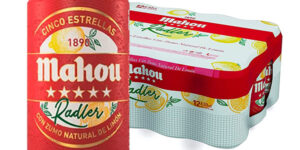 Chollo Pack de 24 latas de cerveza con limón Mahou 5 Estrellas Radler