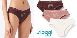 Chollo Pack x3 braguitas Sloggi Slip 24/7 para mujer