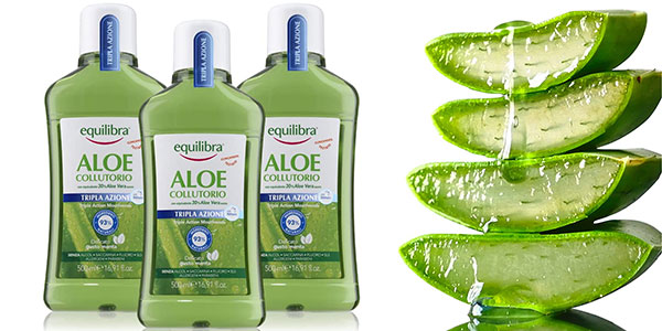 Chollo Pack x3 Colutorio Equilibra de 500 ml con aloe vera