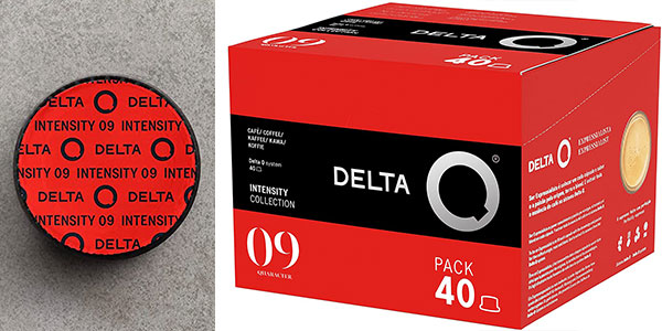 ▷ Chollo Pack XL de 40 cápsulas de café Delta Q Qharacter por