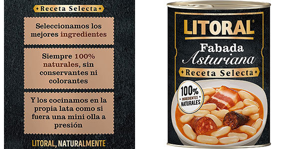 Pack x6 Fabada Asturiana Litoral Receta Selecta