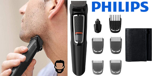 Esta recortadora Philips todo en uno para barba, cabello, nariz y