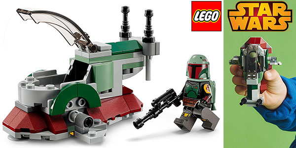 Chollo Set Microfighter Nave Estelar de Boba Fett de LEGO Star Wars