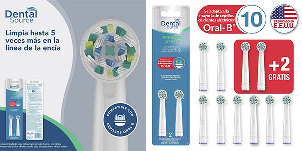 Dental source cabezales compatibles Oral-b chollo