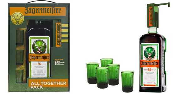 Jagermeister All Together pack barato en Amazon