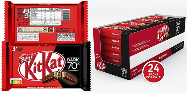 Kit Kat Dark pack chollo