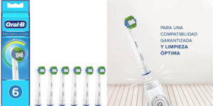 6 recambios Braun Oral-B Precision Clean con tecnología CleanMaximiser