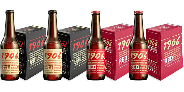 Pack x24 Cervezas 1906 Reserva Especial + Red Vintage