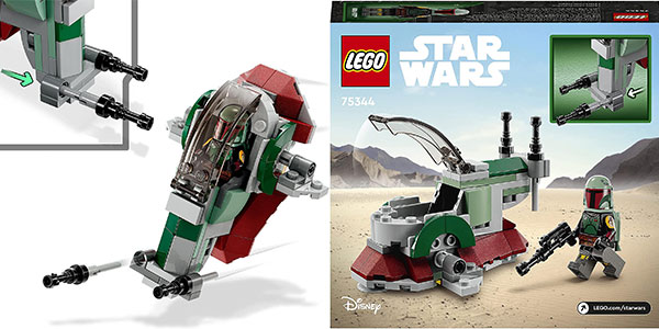 Set Microfighter Nave Estelar de Boba Fett de LEGO Star Wars barato