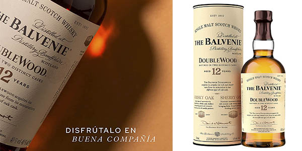 whisky malta escocés The Balvenie doublewood chollo
