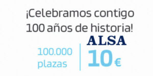 Alsa promoción 100 aniversario