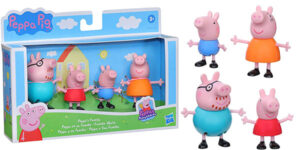 Chollo Set de 4 figuras Peppa Pig y su familia
