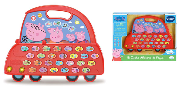 Coche alfabeto Peppa Pig barato