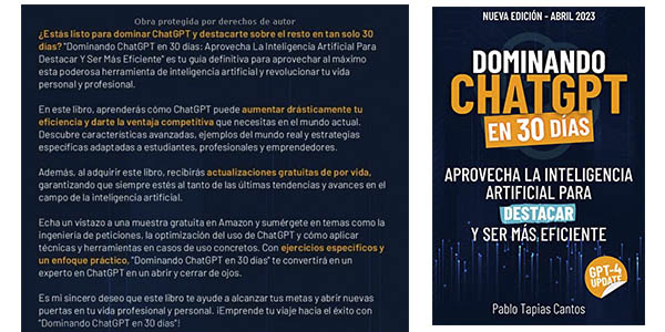 Dominando ChatGPT en 30 días libro chollo